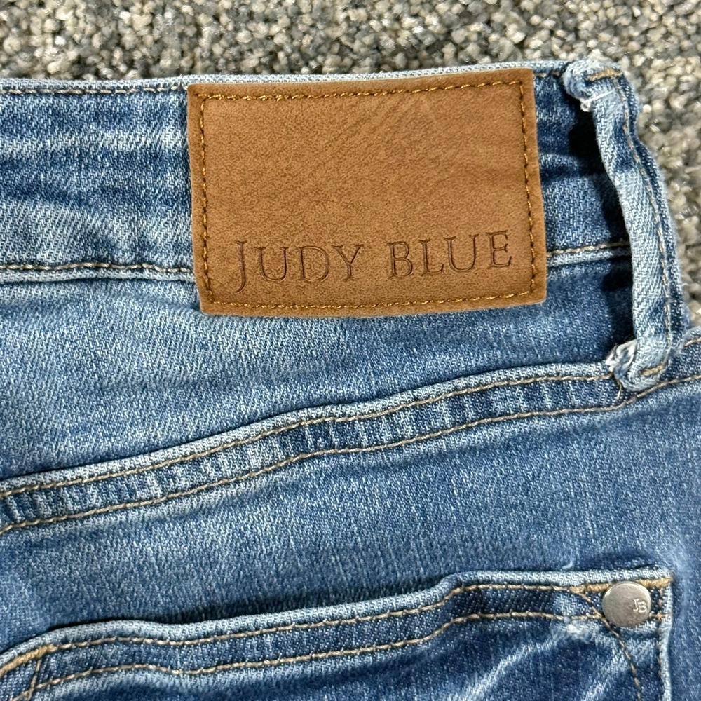 Judy Blue Womens High Waisted Skinny Jeans Medium Wash Size 7/28 - Picture 6 of 10